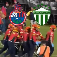 Figura de Municipal herida: Antigua fue bicampeón y estalló una batalla campal