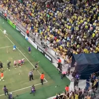 ¡Qué vergüenza! Afición del América causó disturbios tras quedar eliminados de Leagues Cup [VIDEO]