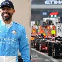 Sergio ‘Kun’ Agüero llegó al GP de Abu Dabi 2023