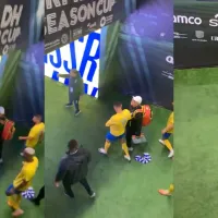 Captan a Cristiano Ronaldo haciendo DESAGRADABLE GESTO tras derrota de Al-Nassr  VIDEO