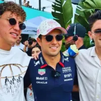 F1: Igor Lichnovsky e Israel Reyes fueron al GP de Miami a apoyar a Checo Pérez  Video