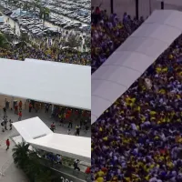 Aficionados de Colombia intentan dar el portazo en la Final de la Copa América 2024