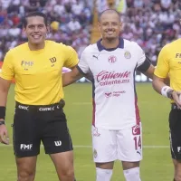 El video viral en el que se ve como un árbitro trató a Chicharito Hernández de 'llorón'