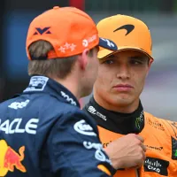 Lando Norris tuvo esta extraña actitud con Piastri en los festejos del GP de Hungría de la F1