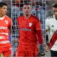 Los 7 futbolistas de River que más minutos sumaron en lo que va del año