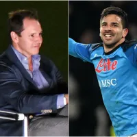 ¿Brito tentó a Gio Simeone? El encuentro del presidente y el delantero en Italia