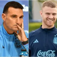 Scaloni elogió a Beltrán: “Se le ven cosas muy interesantes, lo mejor es su actitud”
