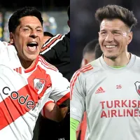 Sigue la fiesta en River: Bologna chicaneó a Enzo Pérez