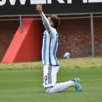 Agustín Ruberto le dio la victoria a la Argentina Sub 17