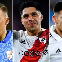 Los 14 futbolistas de River que sumaron más y menos minutos en lo que va del semestre