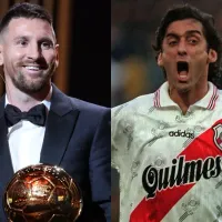 Messi habló maravillas de Enzo Francescoli: 'Era una locura verlo'