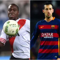 Balanta recordó dos grandes momentos con la camiseta de River: el caño a Busquets y el gol con la parte íntima