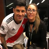 La emotiva despedida de la esposa de Enzo Pérez, con dedicatoria a Gallardo