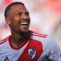 El picante cruce de Salomón Rondón con un hincha de River: 'Te quedó grande la camiseta'