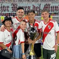 Imposible no llorar: la dedicatoria del papá de Agustín Ruberto tras su debut en River