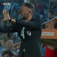 VIDEO: el enojo de Martín Demichelis con Esequiel Barco tras desobedecerlo y errar el penal