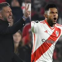 La particular advertencia de Martín Demichelis a Miguel Borja: \&#039;Ojalá no se relaje...\&#039;