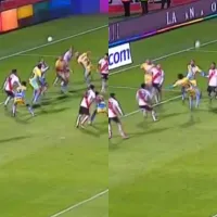 Los errores defensivos de River en el gol de Temperley por Copa Argentina
