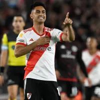 River: el ilusionante mensaje de Gonzalo Martínez junto a una foto entrenando en el Monumental