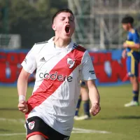 Tobías Goytía, la figura de River en el superclásico de Octava División: \&#039;Hacerle dos goles a Boca es inolvidable\&#039;