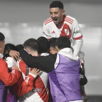 Juan Cruz Meza, hermano de Maximiliano Meza y una de las grandes joyitas de River, debutó en la Reserva