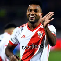 Copa Libertadores: la historia que subió Miguel Borja alentando a River a la distencia