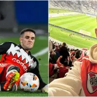 El hermano de Fabricio Bustos publicó un emotivo mensaje tras el debut en River: 'Gracias'