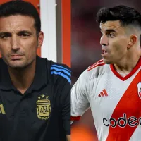 Scaloni habló de los regresos de Germán Pezzella y Marcos Acuña al fútbol argentino: 'Están en River, un club que pelea cosas'