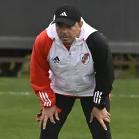 El último entrenamiento: Marcelo Gallardo comienza a definir la formación de River antes de viajar a Chile