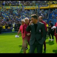 River: el gesto chicanero de Marcelo Gallardo al entrar a La Bombonera en el Superclásico vs. Boca