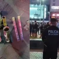 Copa Libertadores: la Policía secuestró más de 30 bengalas en un banderazo de hinchas de Colo Colo