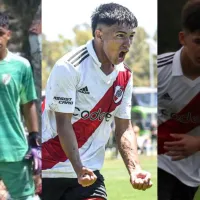 Juan Cruz Meza, Felipe Esquivel y Dylan Martínez, las tres grandes joyas de River: quiénes son y cómo juegan