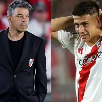 Marcelo Gallardo elogió a Claudio Echeverri, cuestionó su venta al City y lo comparó con Julián Álvarez