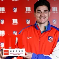 Reconocido por los hinchas: Julián Álvarez, elegido el MVP de Atlético Madrid en octubre