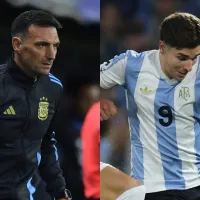 Hinchas de River criticaron con dureza a Scaloni por la posición de Julián Álvarez ante Perú: ＂No lo entiendo＂