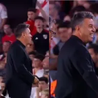 Video: la fastidiosa rección de Marcelo Gallardo por el tiempo adicionado en River vs. San Lorenzo