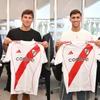 Oficial: River presentó a Gonzalo Tapia y Matías Rojas como nuevos refuerzos