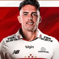 Tras su despedida de River: Enzo Díaz fue presentado como nuevo refuerzo de Sao Paulo