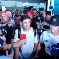 Un caos: así fue la llegada de Gonzalo Montiel a Ezeiza para ser refuerzo de River
