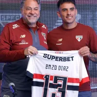 Se fue de River y la rompe: en San Pablo están maravillados con el nivel de Enzo Díaz
