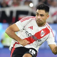 El gesto del Pity Martínez a los hinchas de River durante la tanda de penales vs. Talleres