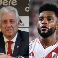 El apoyo de Matías Patanian a Miguel Borja tras el partido ante Atlético Tucumán