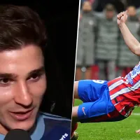 Julián Álvarez rompió el silencio y habló sobre su polémico penal anulado contra Real Madrid