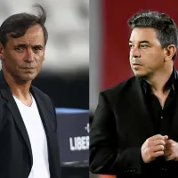 Fabián Bustos, DT de Universitario, habló maravillas de Gallardo ante de jugar con River