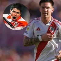 Franco Mastantuono superó a Saviola y es el jugador más joven de River en marcar en un Superclásico