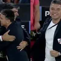 No se vio: la reacción de Gallardo al esfuerzo de Miguel Borja y el gol de Franco Mastantuono