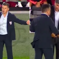 No se vio: la particular reacción de Marcelo Gallardo al gol de Marcos Acuña vs. Barracas