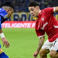 No se vio: los gestos de Santiago Montiel a la hinchada de Boca