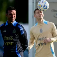 Scaloni anticipó si Mastantuono puede debutar en la Selección Argentina vs. Chile: “Veremos, está disponible”