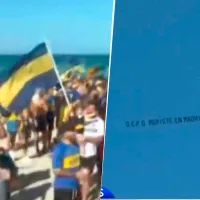 La espectacular burla de los hinchas de River a Boca en Miami